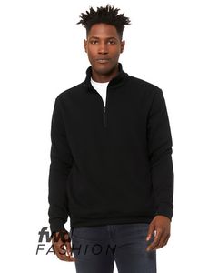 BELLA+CANVAS FWD Fashion Unisex Quarter Zip Pullover Fleece
