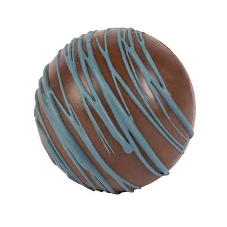Blue Drizzle Hot Chocolate Bomb in Full Color Gift Box