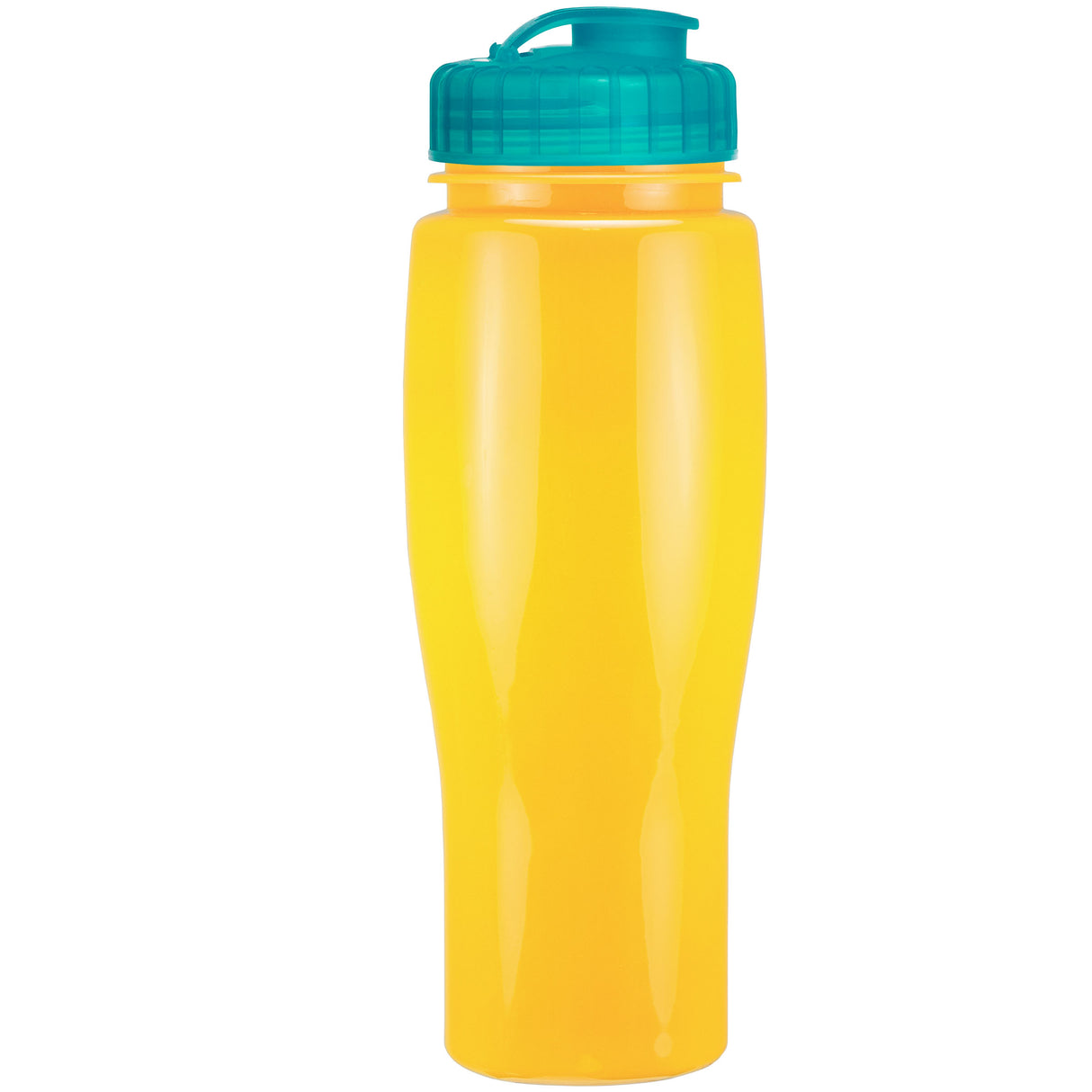 Yellow/Translucent Aqua Blue Lid