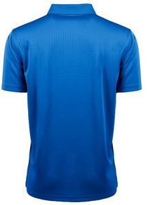 Zorrel® Men's Paseo Dot Stripe Jacquard Stripe Polo Shirt