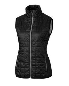 Cutter & Buck Rainier PrimaLoft? Womens Eco Insulated Full Zip Puffer Vest