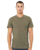 Olive Green Triblend Blank