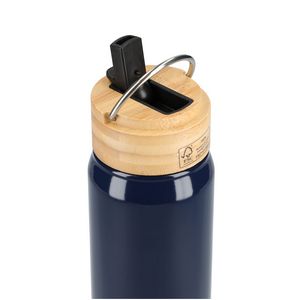 Billy 26oz Eco-Friendly Aluminum Bottle W/ FSC® 100% Bamboo Lid