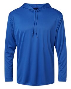 Badger Sport Unisex B-Core Long-Sleeve Performance Hooded T-Shirt