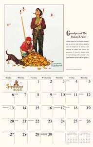 Galleria Wall Calendar 2026 Norman Rockwell