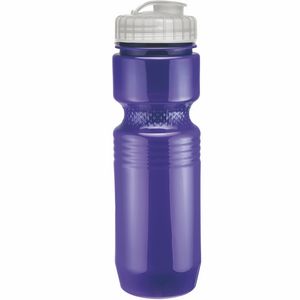 Purple/Clear Lid Blank