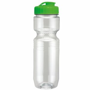 26 Oz. Translucent Jogger Bottle with Flip Top Lid