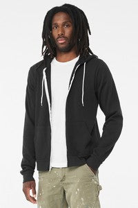 Bella+Canvas® Adult Unisex Sponge Fleece Full-Zip Hoodie