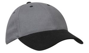 000953 Brushed Heavy Cotton 6 Panel Cap