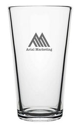 Vista, 20oz clear mixing glass with heavy base