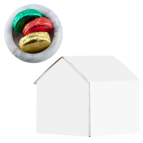 Gingerbread Goodie House - Foil Wrapped Chocolate Covered Oreos®