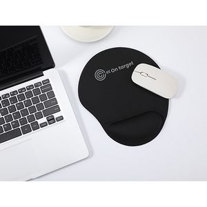 Wave Non-Slip Mouse Pad with Gel Wrist Rest