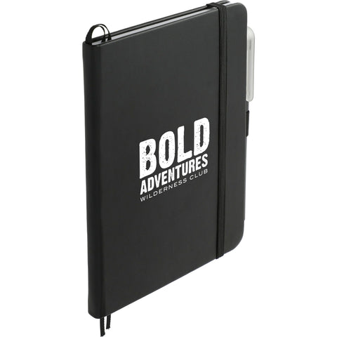 5'' x 7'' Bulleting Bound Notebook w Pen