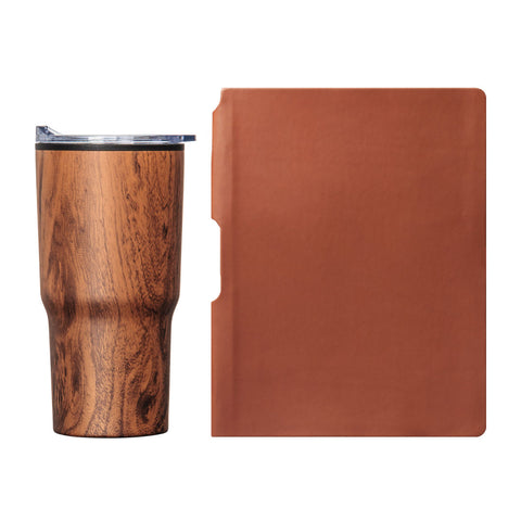 Eccolo® Groove Journal/Bexley Tumbler Gift Set