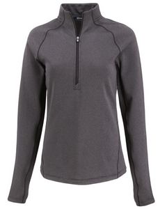 Cutter & Buck Peshastin Eco Fleece Recycled Womens Half Zip Pullover