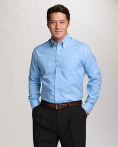 Cutter & Buck Epic Easy Care Nailshead Mens Long Sleeve Dress Shirt