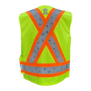 Lime Green Poly/Cotton Supervisor Safety