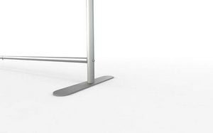 8'W x 8'H EuroFit Straight Wall Hardware Only, Frame and Carry Case. Graphics are not included