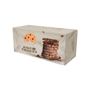 6' Fitted Open-Back Full-Color Table Throw