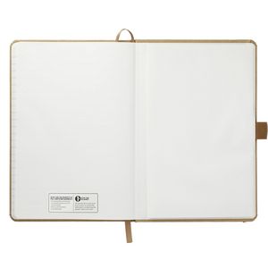 5.5'' x 8.5'' Washable Kraft Stone Bound Journal