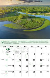 Galleria Wall Calendar 2026 Go Green Calendar