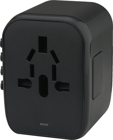 Universal Travel 2 USB / 2 Type-C Adapter
