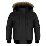 Intense Ladies Cold Weather Bomber Jacket w/Detachable Hood