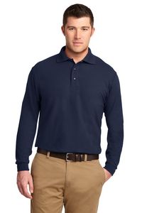 Port Authority® Silk Touch™ Long Sleeve Polo Shirt