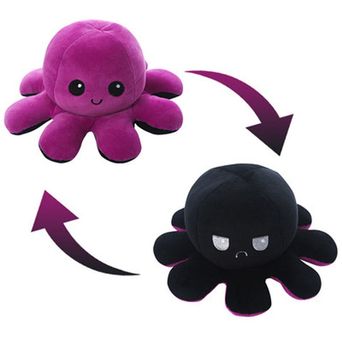 Reverse Octopus Plush Toy