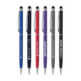 Minnelli Softy w/ Stylus - Laser Engraved - Metal Pen