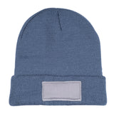 Knit Beanie w/Patch