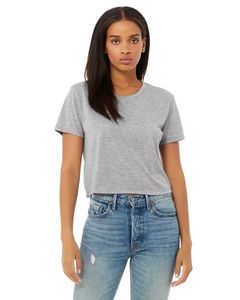 BELLA+CANVAS Ladies' Flowy Cropped T-Shirt