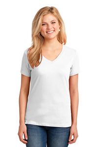 Port & Company® Ladies' Core Cotton V-Neck T-Shirt