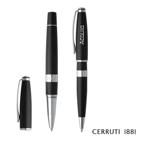 Cerruti 1881® Bicolore Ballpoint & Rollerball Pen Gift Set