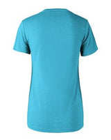 Aqua Heather Blue Blank Back