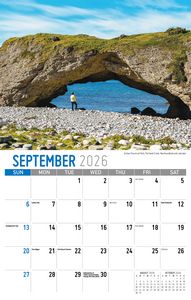 Galleria Wall Calendar 2026 Scenes of Atlantic Canada