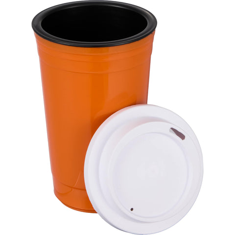 The Traveler Insulated Cup 16 oz. w/ Lid