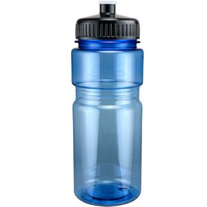 20 Oz. Translucent Recreation Bottle w/ Push Pull Lid