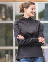 Zorrel® Ladies' Strasburg Syntrel™ 1/4 Zip Performance Pullover