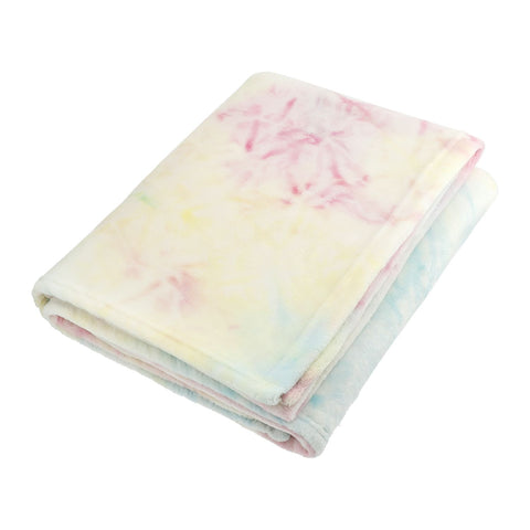 Tie Dye Flannel Fleece Blanket