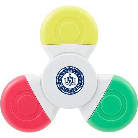 Multi-Ink Spinner Highlighter