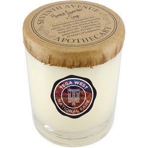 Seventh Avenue Apothecary Minted Lavender and Sage 11 oz Glass Jar Candle