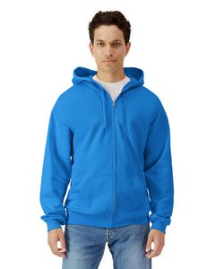Gildan Unisex Softstyle Fleece Full Zip Hooded Sweatshirt