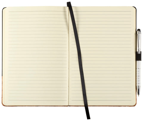 5.5'' x 8.5'' FSC® Mix Lucca Cork Hard Bound Journal