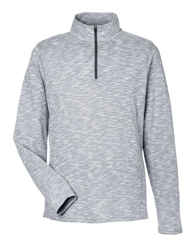 NORTH END® Men's Eclipse Jacquard Quarter-Zip Pullover