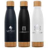 Ibiza Bamboo - 21 oz. Double-Wall Stainless Bottle - Laser