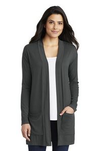 Port Authority® Ladies' Concept Long Pocket Cardigan Sweater
