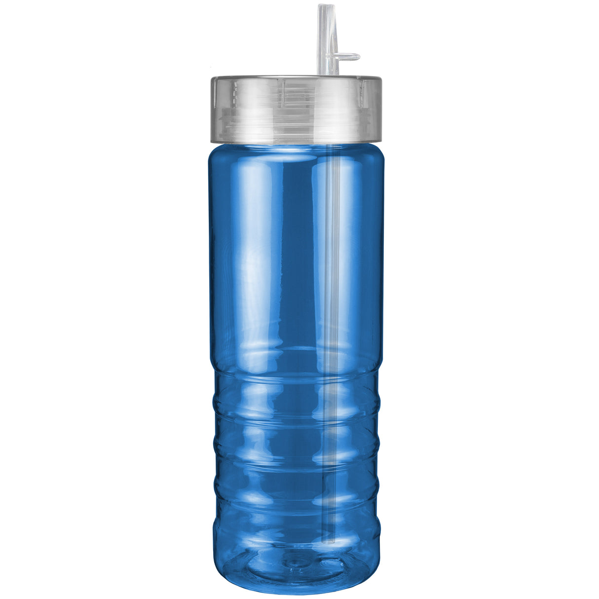 Translucent Blue/Clear Lid