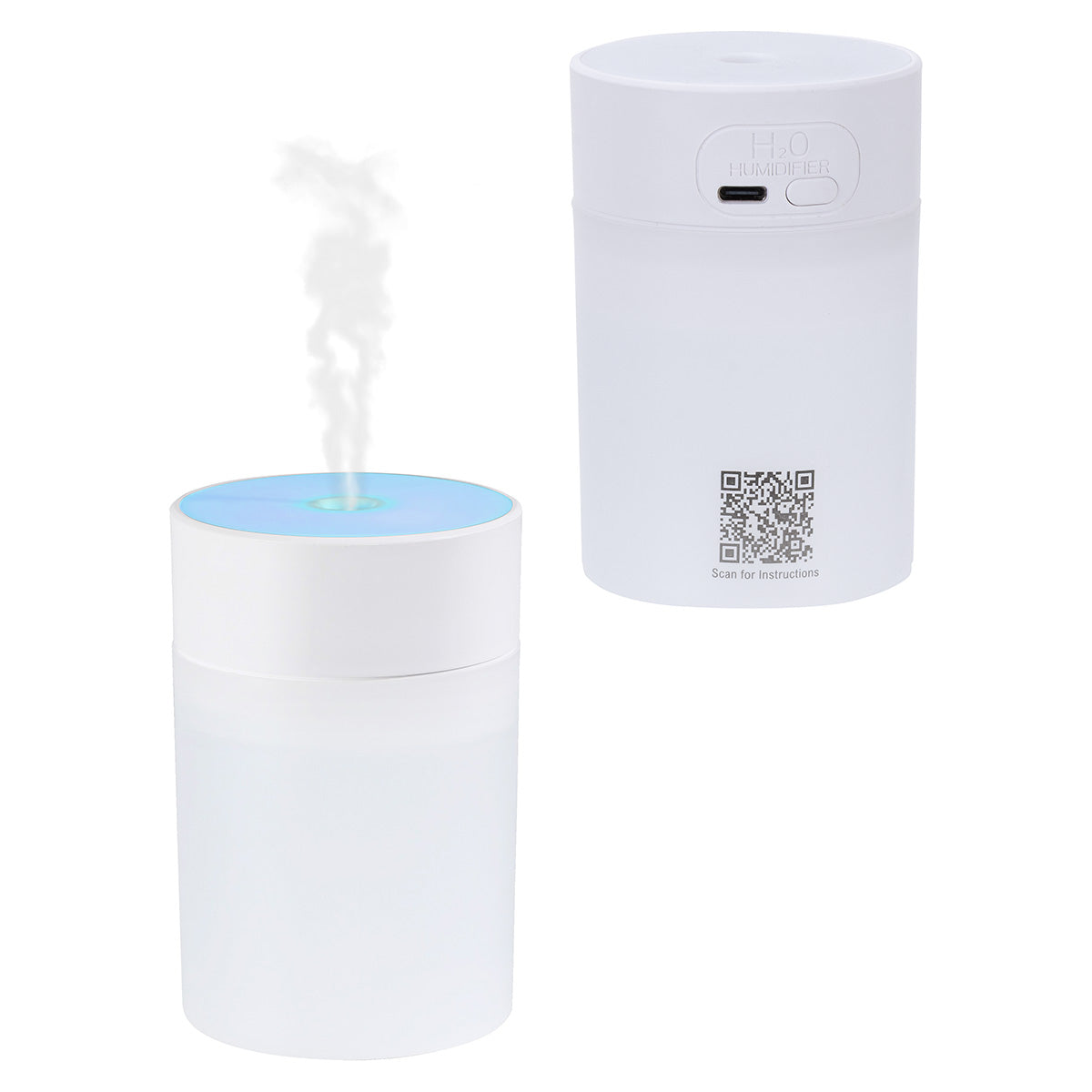 Swirl Portable Humidifier with Light