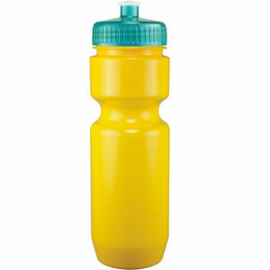 22 Oz. Bike Bottle w/ Push Pull Lid - Solid Colors